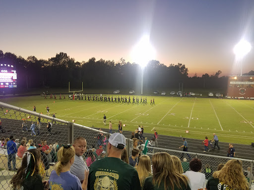 Dexter High School Football Field Logo