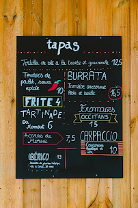 Menu Été 91 Bar Restaurant Page 1