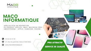 Photo n°5 de Maco informatique EURL à Metz (Service de réparation de téléphones)