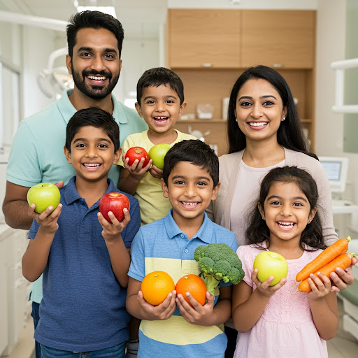 Are you aware of how your diet impacts your dental health? At Shree Sain Dental Clinic & Implant… post image