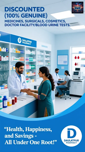 Experience the Best in Class Medicines at Daulatpur Pharmacy! post image