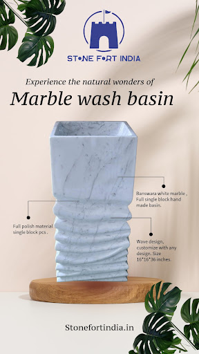 ✨ Premium Marble Wash Basin – Natural Beauty for Your Space ✨ post image