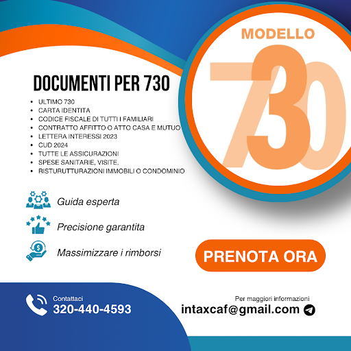 Intax CAF, Partonato - Thumbnail