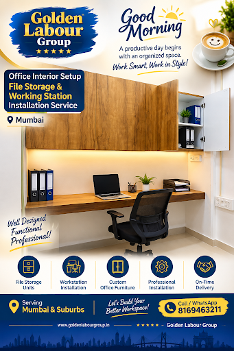 🏢 Office Interior Setup – File Storage & Workstation post image