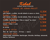 Menu Caudan Pizzas Sarl Page 2