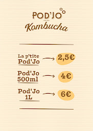 Photo n°13 de Pod'Jo Kombucha à Saint-Lô (Boutique de boissons sans alcool)