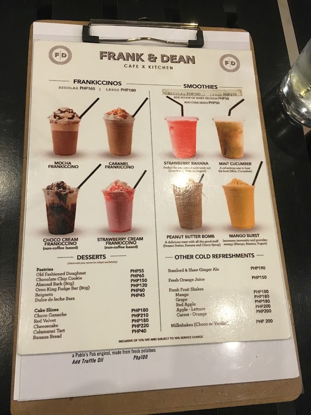 Frank & Dean - Cafe and Kitchen