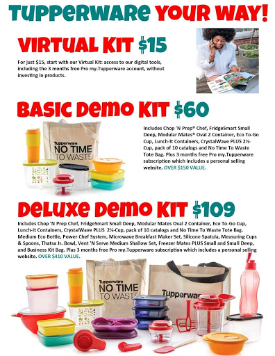 Tupperware Galore - Visual