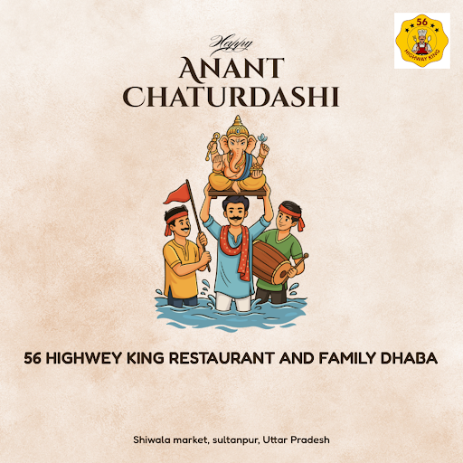 Wishing you a delightful Ananta Chaturdashi at 56 Highwey King Restaurant and Family Dhaba, Sulta… post image