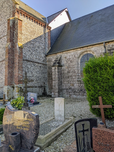 commonwealth war grave ww2 (anneville sur scie) - Thumbnail