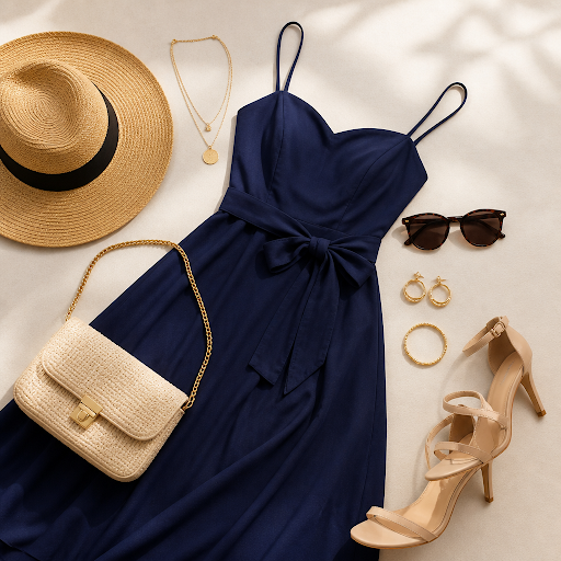 ✔️ Balance your outfit with the right jewellery – minimal pieces for bold party wear dresses for… post image