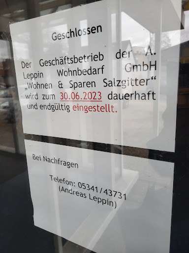 Wohnen und Sparen A. Leppin Wohnbedarf GmbH - Thumbnail