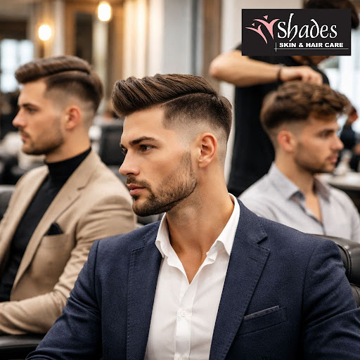 Stay sharp and office-ready with stylish, low-maintenance men’s haircuts at Shades Unisex Salon N…