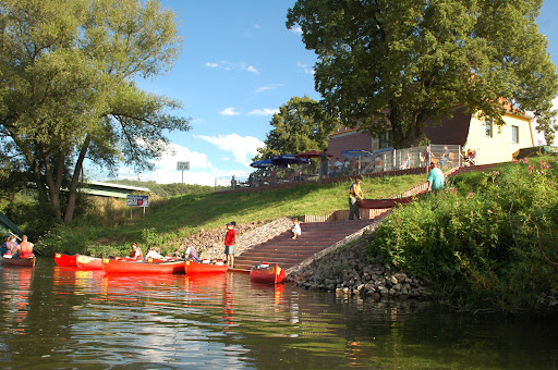 Kanutreppe am Fischhaus