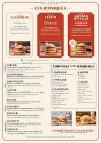 Menu Big Fernand Page 2