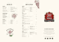 Menu Pizza Lillo Page 1