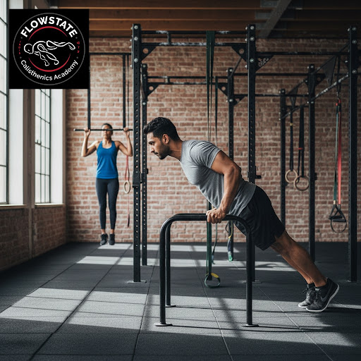 Want to finally master your first pull up or perfect your push ups? At Flowstate Calisthenics Aca…