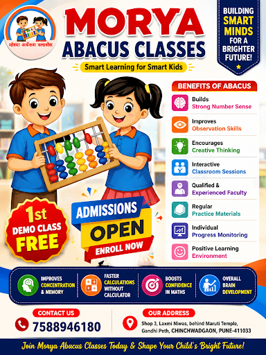 MORYA ABACUS CLASSES post image