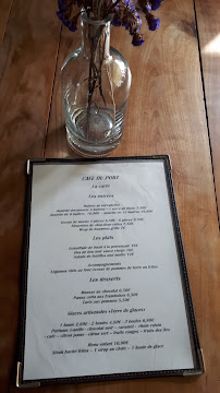 Menu Café du Port Page 1