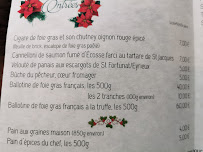 Menu La Table d'Angel Page 7