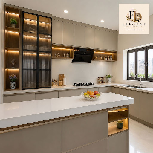 Looking for kitchen interior design that blends style, storage and smart functionality? Elegant I… post image
