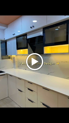 ✨ 7 Modern UPVC Modular Kitchen Designs ✨ post image