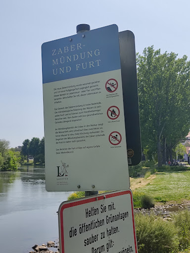 Zaber Mündung und Furt - Thumbnail