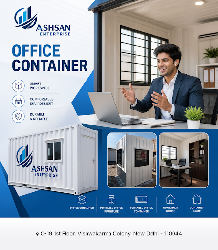 Ashsan Enterprises is a leading container supplier offering high-quality office containers for te…