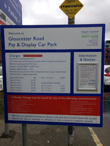 Gloucester Road Pay & Display Car Park