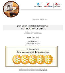 Photo n°8 de Chalet Drai Hyô - Saint-Martin-de-Belleville à Les Belleville (Chambre d'hôtes)