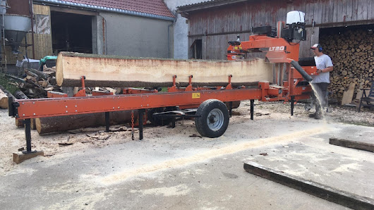 Dirk’s mobiles Sägewerk -Holzhandel Am Pfarrhaus 2, 89150 Laichingen, Deutschland