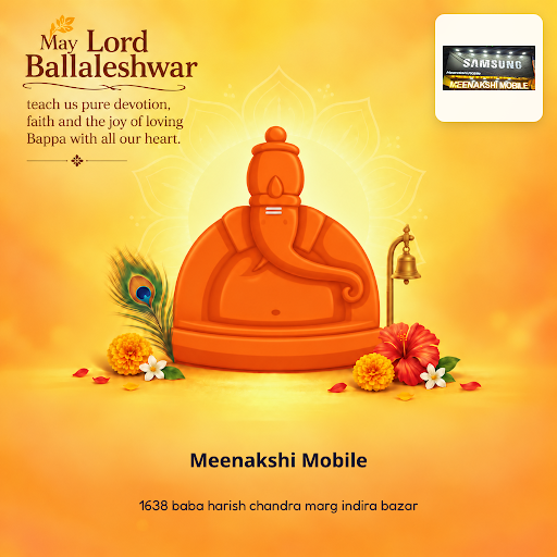 Celebrate Ganpati 2026 with Meenakshi Mobile, your trusted store for OnePlus, vivo 5G, Oppo A5X,… post image