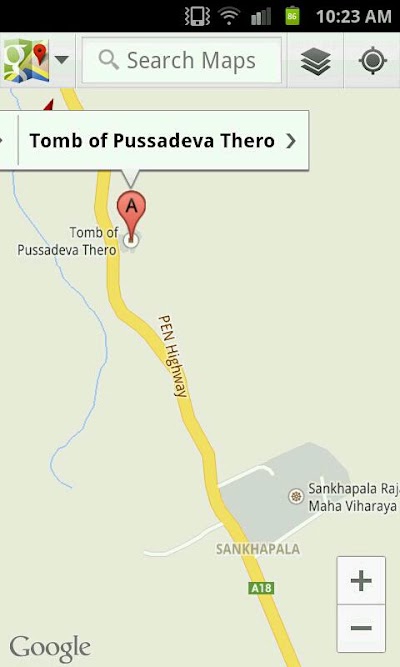 Photos of Tomb of Pussadeva Thero