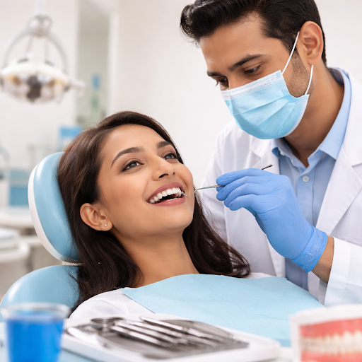Healthy teeth start with regular dental check-ups. At Sniora Dental & Aesthetic Care in Shastri N… post image