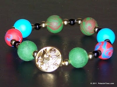 Petals In Time memory bead jewelry