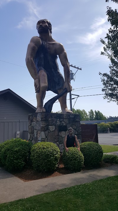 Caveman Statue