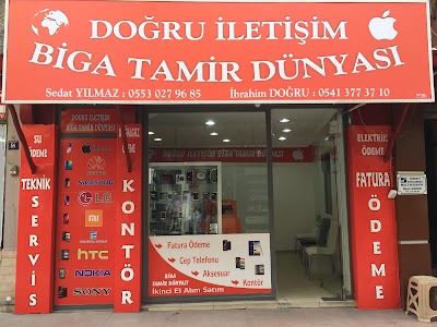 Doğru iletişim Biga tamir dünyası