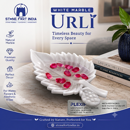 ✨ Elegant White Marble Urli – Timeless Home Décor post image