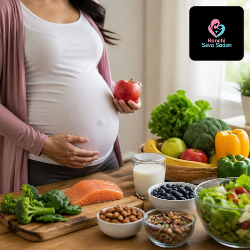 A healthy pregnancy starts with the right nutrition. At Ranchi Seva Sadan hazaribagh in Okni, Haz… post image