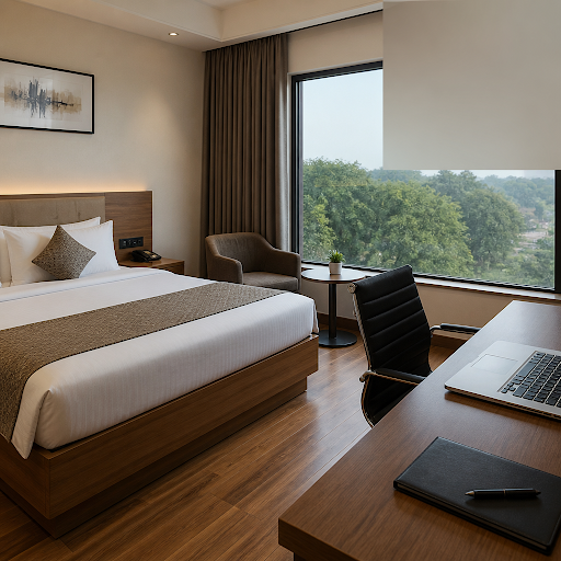 Staying in Delhi for more than a few days for work? Hotel Smart Plaza Delhi Airport in Mahipalpur… post image