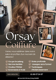 Photo n°26 de Orsay Coiffure à Orsay (Salon de coiffure)