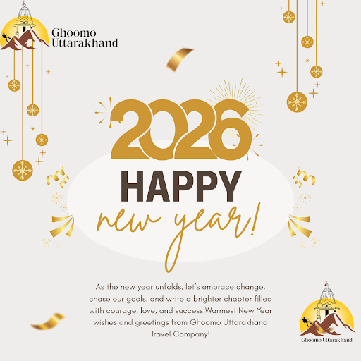 Ghoomo Uttarakhand Travel Company char dham Yatra extends warm New Year wishes and greetings. May… post image