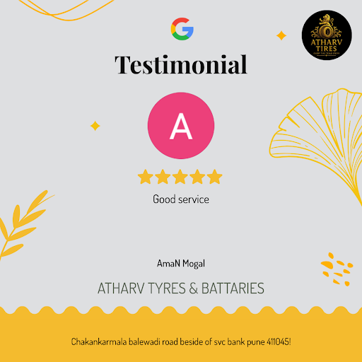 AmaN Mogal raves about her exceptional experience at ATHARV TYRES & BATTARIES in Pune! She loved… post image
