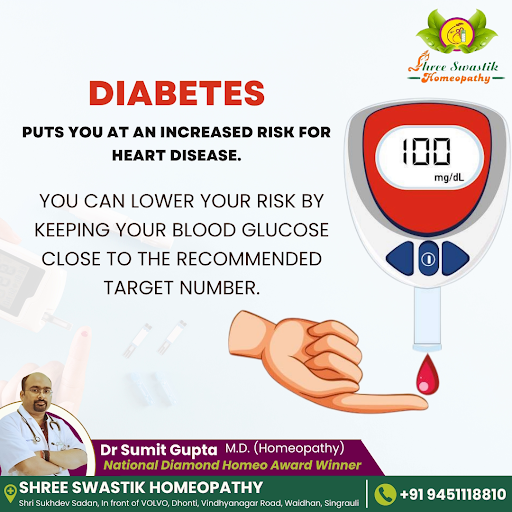 Did you know? Diabetes increases your risk of heart disease. But the good news is, you can lower… post image