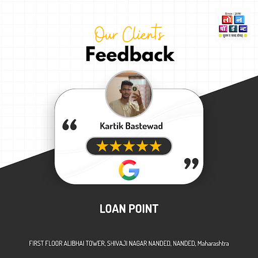 Kartik's outstanding experience with LOAN POINT in Nanded! He loved the seamless process and inst… post image