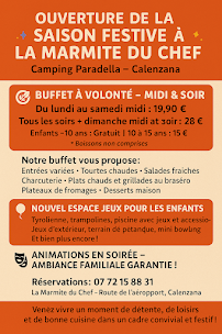 Menu La Marmite du Chef Page 4