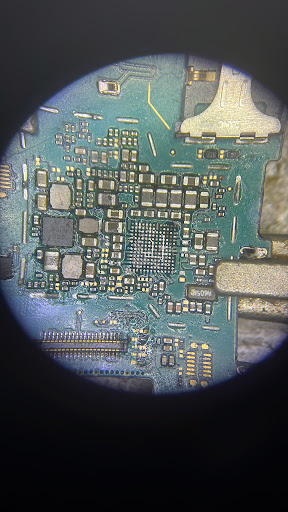 Samsung Motherboard repair and IC replacement. post image