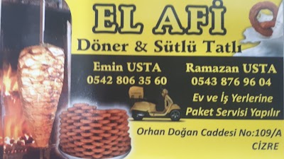 El Afi Döner & Sütlü Halka Tatlı