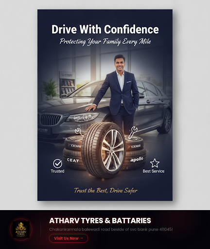 Did you know that the right tyres can significantly impact your daily commute? With ATHARV TYRES… post image