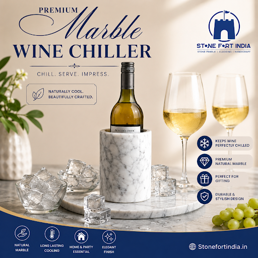 🧊 Premium White Marble Wine Chiller post image